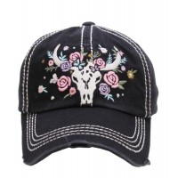 Embroidered vintage style Hobo baseball cap washedlook detail New Free Shipping  eb-81056901